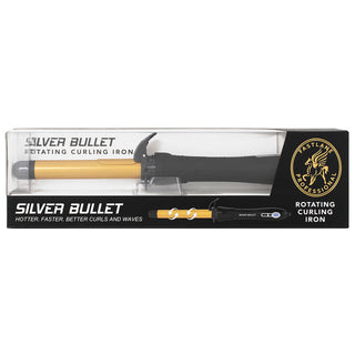 Silver Bullet Fastlane Ceramic Rotating Curling Iron - MV hair and beauty