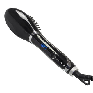 Silver Bullet Hybrid Straightening Brush - MV hair and beauty