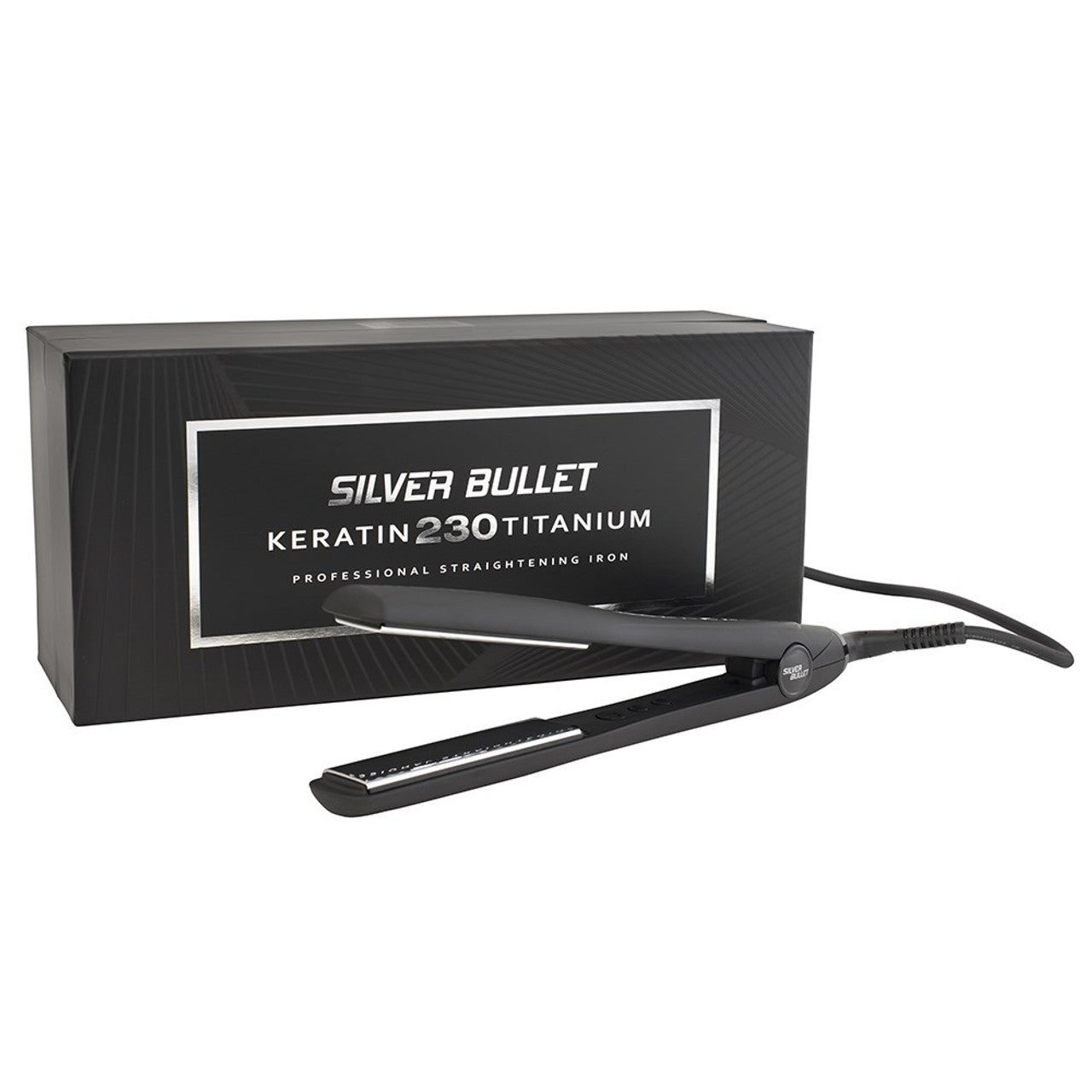 Silver Bullet Keratin 230 Titanium Hair Straightener - MV hair and beauty
