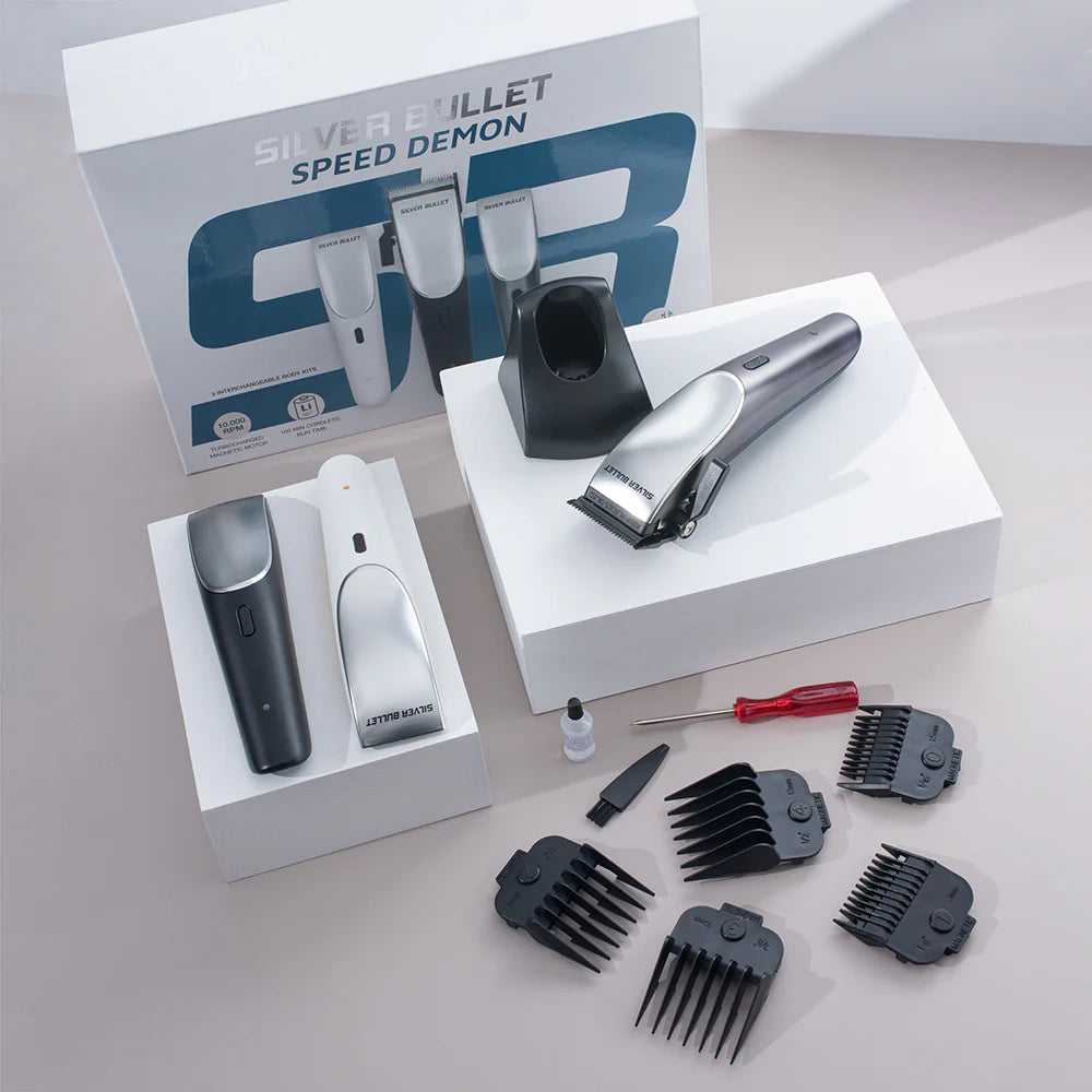 Silver Bullet Speed Demon Clipper Cord Cordless - MV hair and beauty