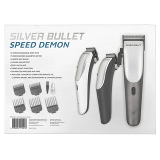 Silver Bullet Speed Demon Clipper Cord Cordless - MV hair and beauty