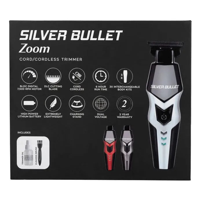 Silver Bullet Zoom Hair Trimmer - MV hair and beauty