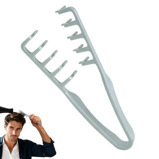 Voluminous Wide-toothed Hair Comb Men's Fluffy Texture - MV hair and beauty