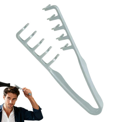 Voluminous Wide-toothed Hair Comb Men's Fluffy Texture - MV hair and beauty