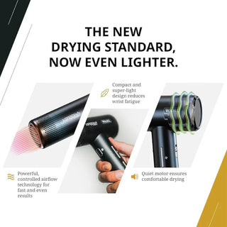 Wahl Vanquish Compact Hair Dryer - Black - MV hair and beauty