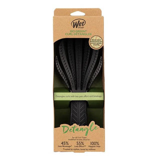 WetBrush Go Green Curl Detangler Brush - Black - MV hair and beauty