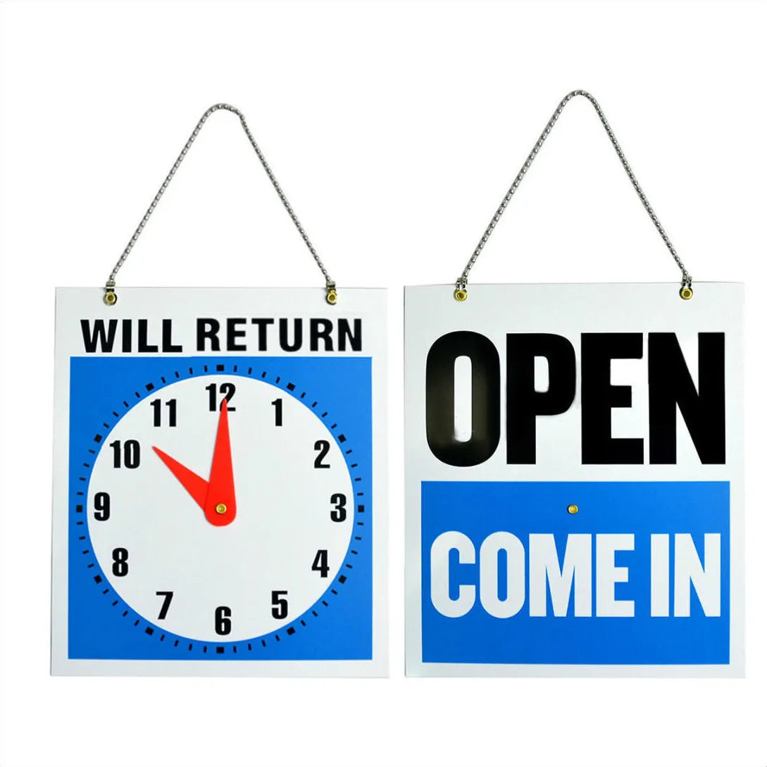 Will Return Sign - MV hair and beauty