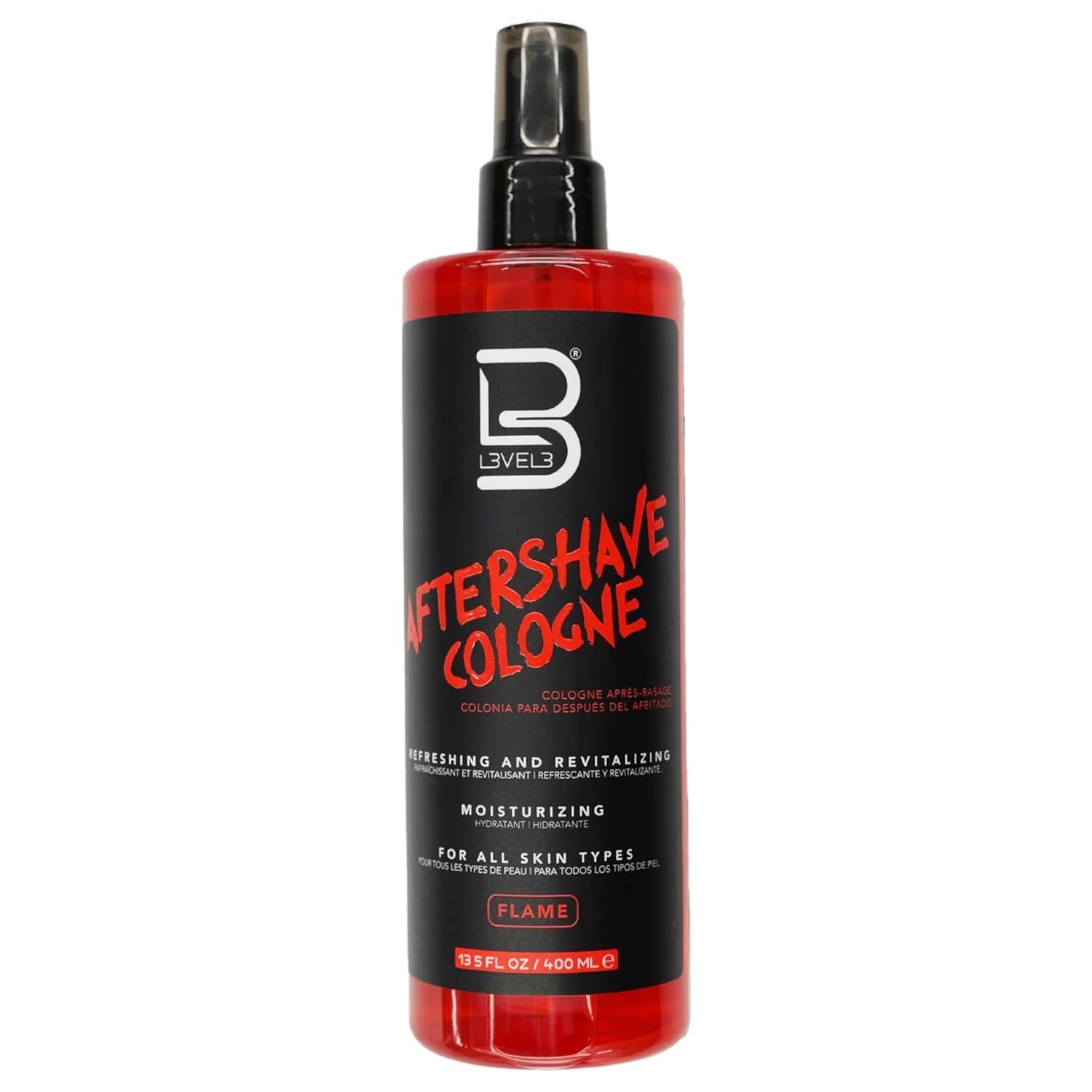 L3VEL3 After Shave Spray Cologne - Flame 400ml