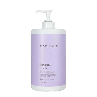 NAK Blonde Shampoo 1L - MV hair and beauty