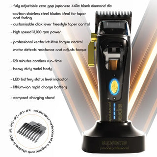 Pro-One Supreme Cordless Hair Clipper PRO84 - MV hair and beauty