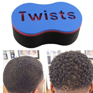 TWISTS SPONGE BRUSH BLACK